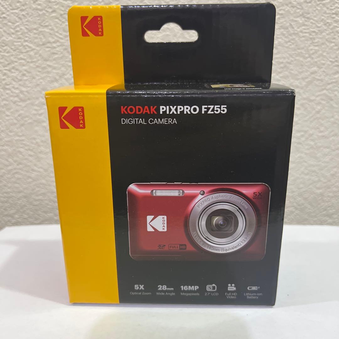 KODAK コダック PIXPRO 使いやすい ズーム FZ55 Amazon | KODAK (コダック) PIXPRO 使いやすい ズーム FZ55-BK 16MP