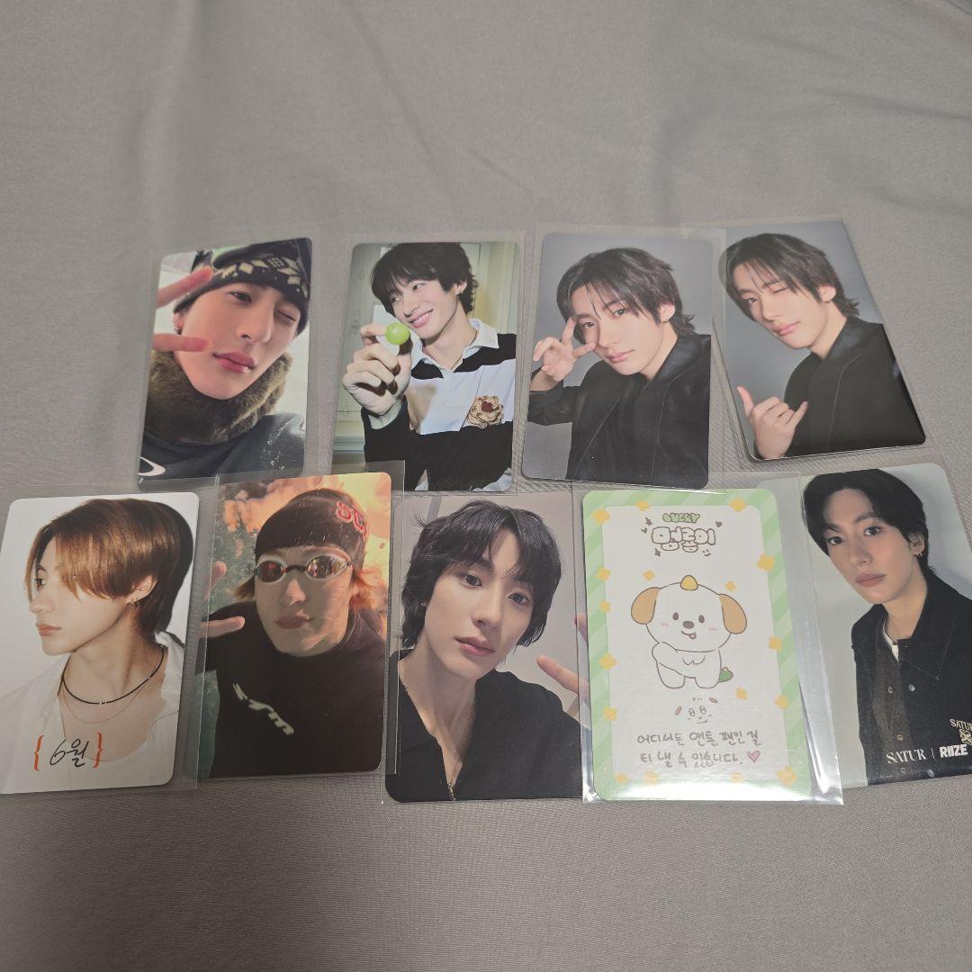 RIIZE アントン トレカ セット - メルカリ