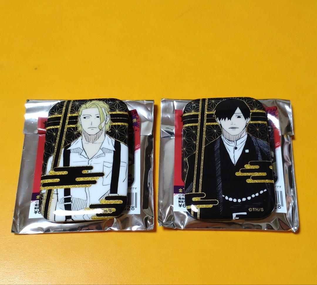 カグラバチ 蒔絵風スクエア缶バッジコレクション 柴・薊 - メルカリ