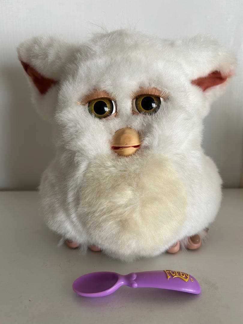 ファービー2 スノーボールホワイト オリーブ目 可動品 - メルカリ