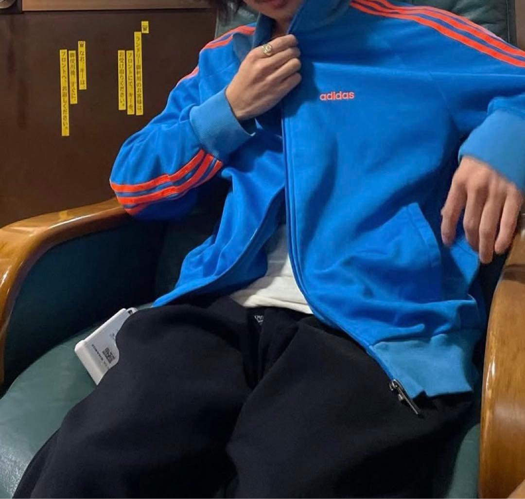 adidas トラックジャケット ジャージ カルテット 高橋一生着用 - メルカリ