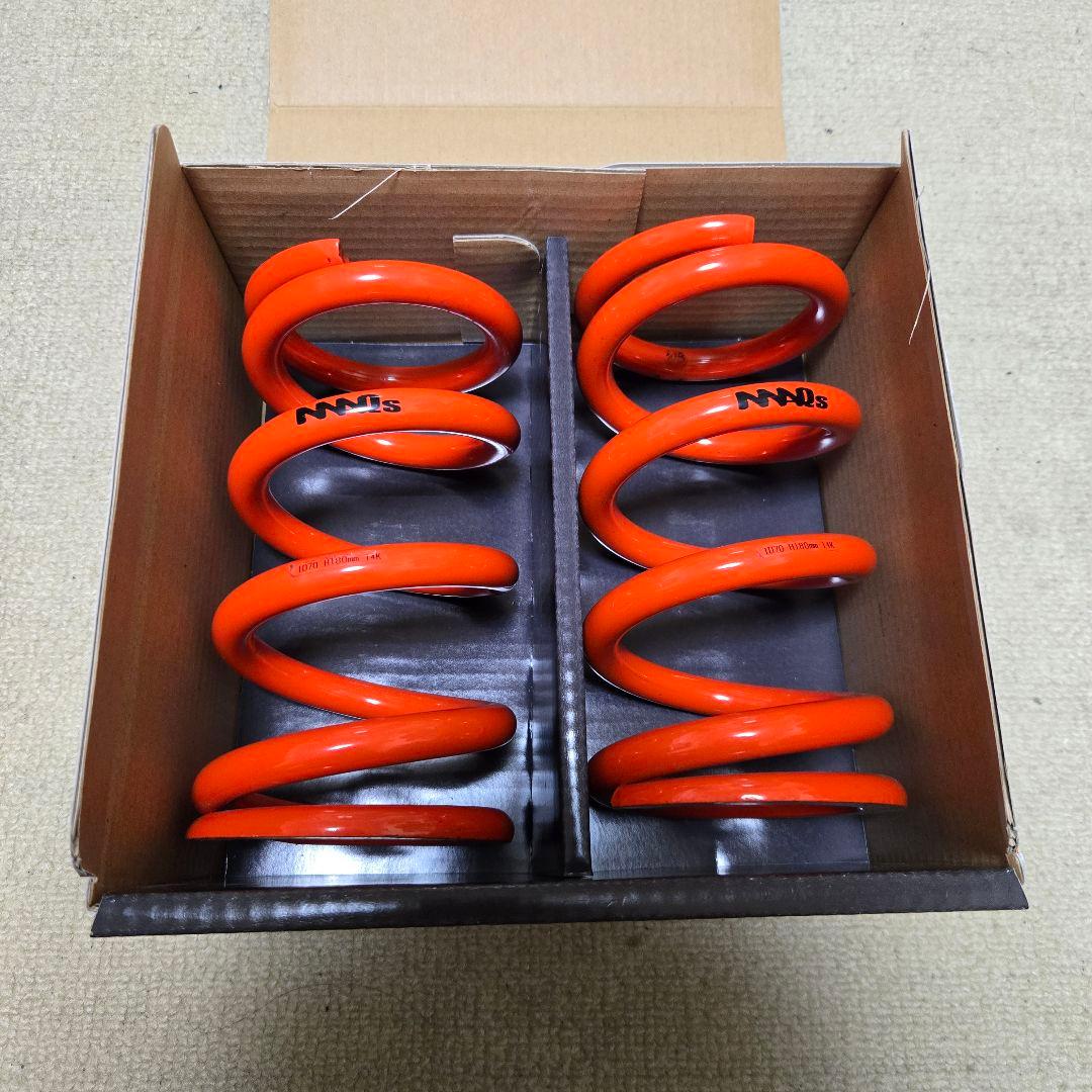 G-factory MAQs スプリング ID70 H180mm 14k MAQs ID70 H180mm 4K〜20K MAQS 2本セット 送料無料 直巻 直巻き