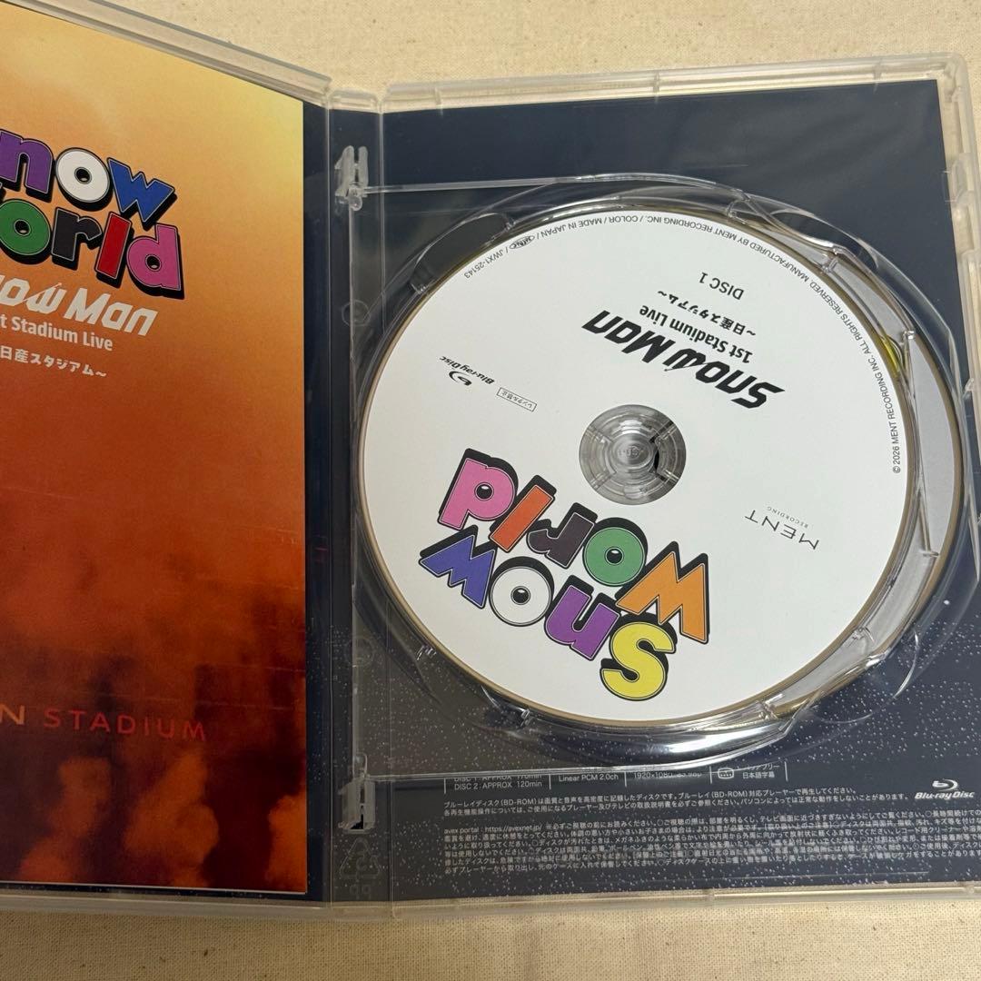 SnowMan Snow World 日産スタジアム Blu-ray - メルカリ