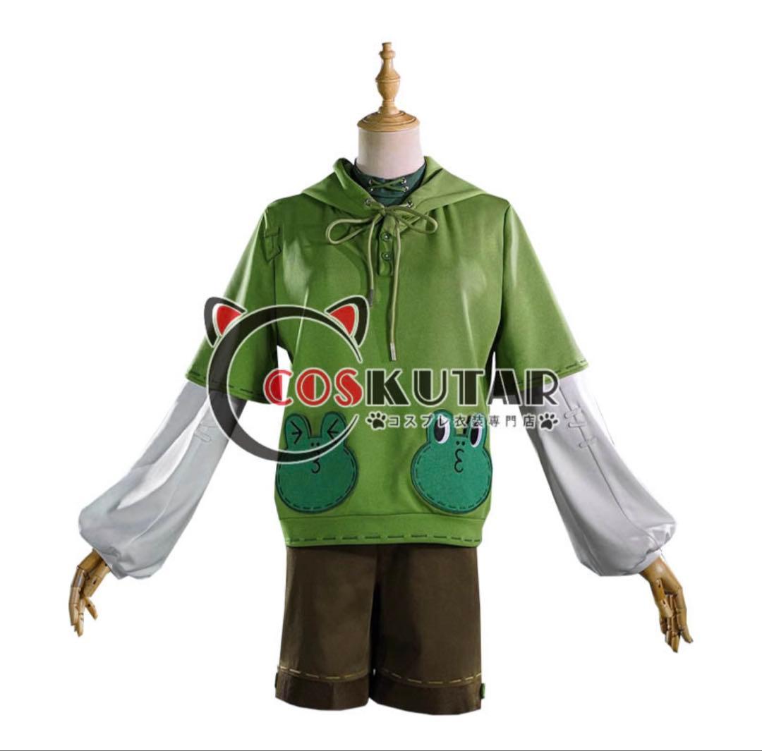 【コスプレ衣装】第五人格/火災調査員　靴ウィッグ付きフルセット 第五人格 IdentityV 火災調査員 フロリアン・ブランド コスプレ衣装