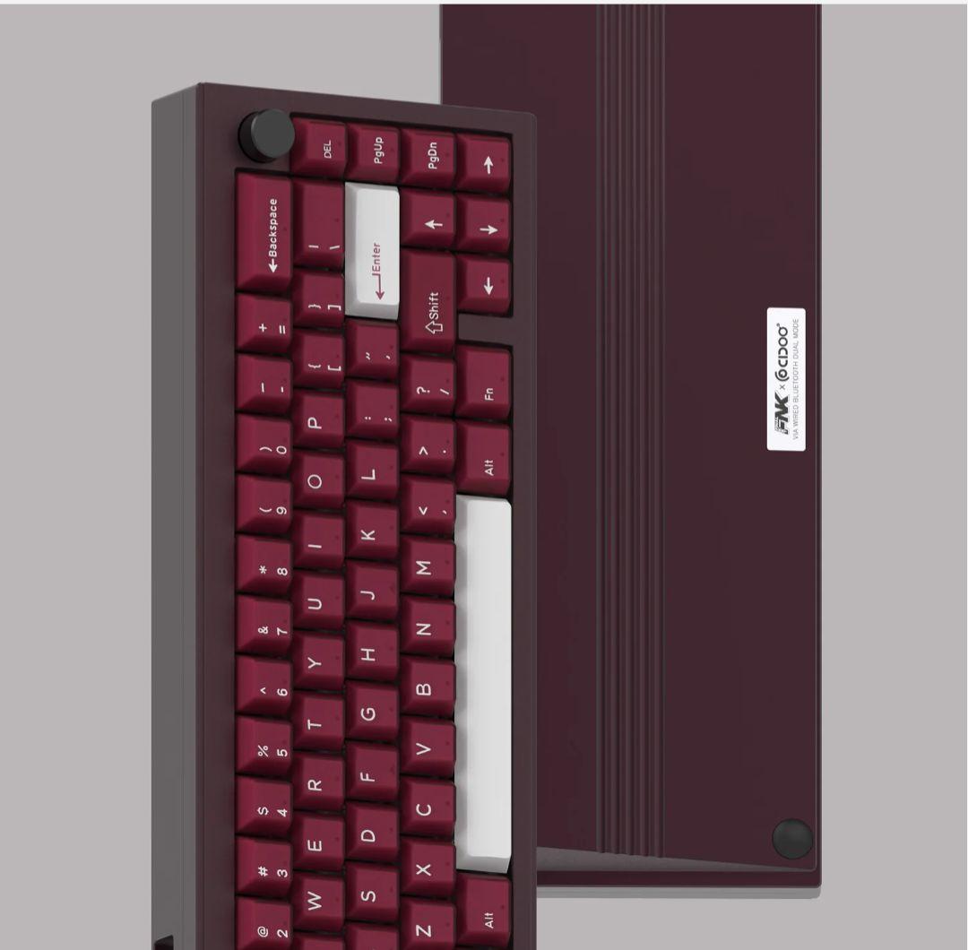 fInalkey cidoo V65 R2 アルミケースキーボード - メルカリ