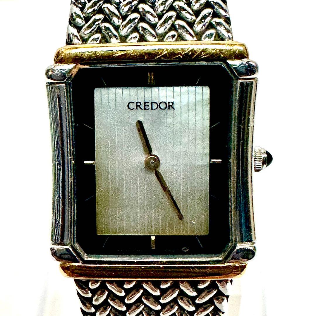 稼働/k18/SS SEIKO CRECOR 8420-6690 レディース - メルカリ