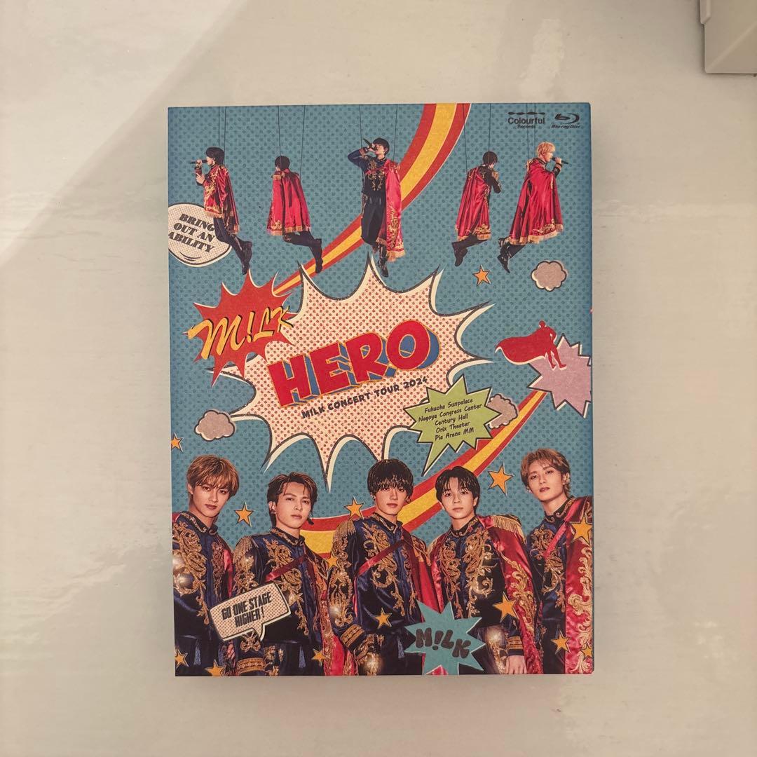 M!LK　HERO　Blu-ray＋フォトブック　初回限定版 M!LK HERO 初回限定盤 ブルーレイ Blu-ray - メルカリ