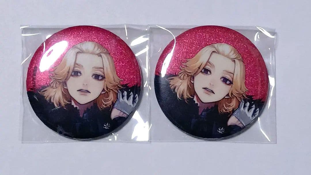 東京リベンジャーズ art by AU 缶バッジ 佐野万次郎 マイキー - メルカリ