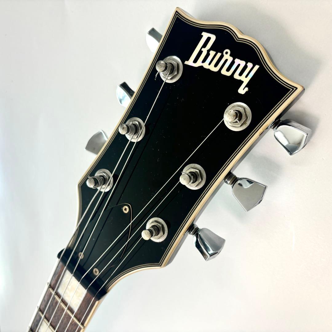 希少モデル☆Burny BLC-90 レスポールカスタム セミホロウ ビグズビー
