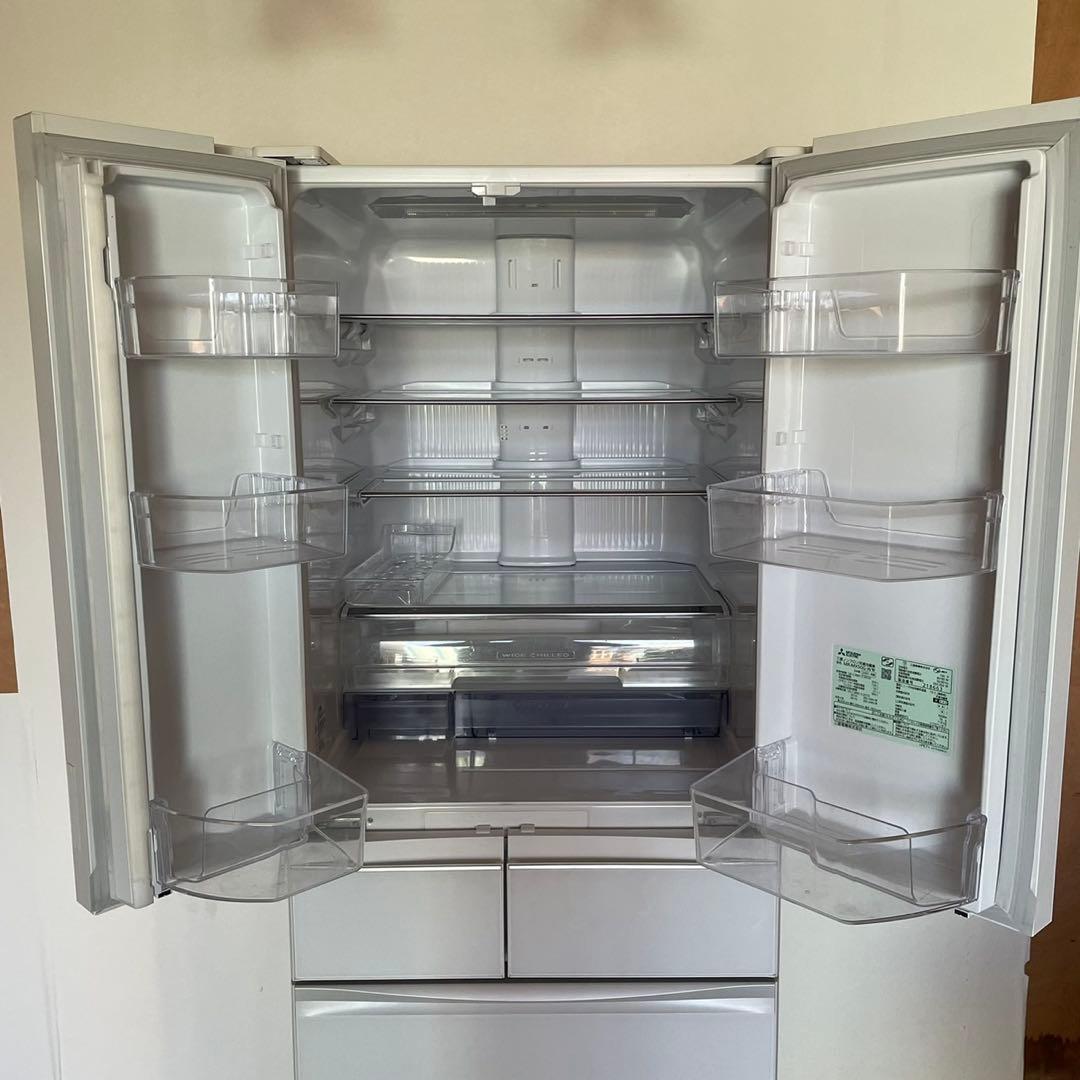 配送設置無料 大型冷蔵庫 三菱 503L 最新モデル - メルカリ