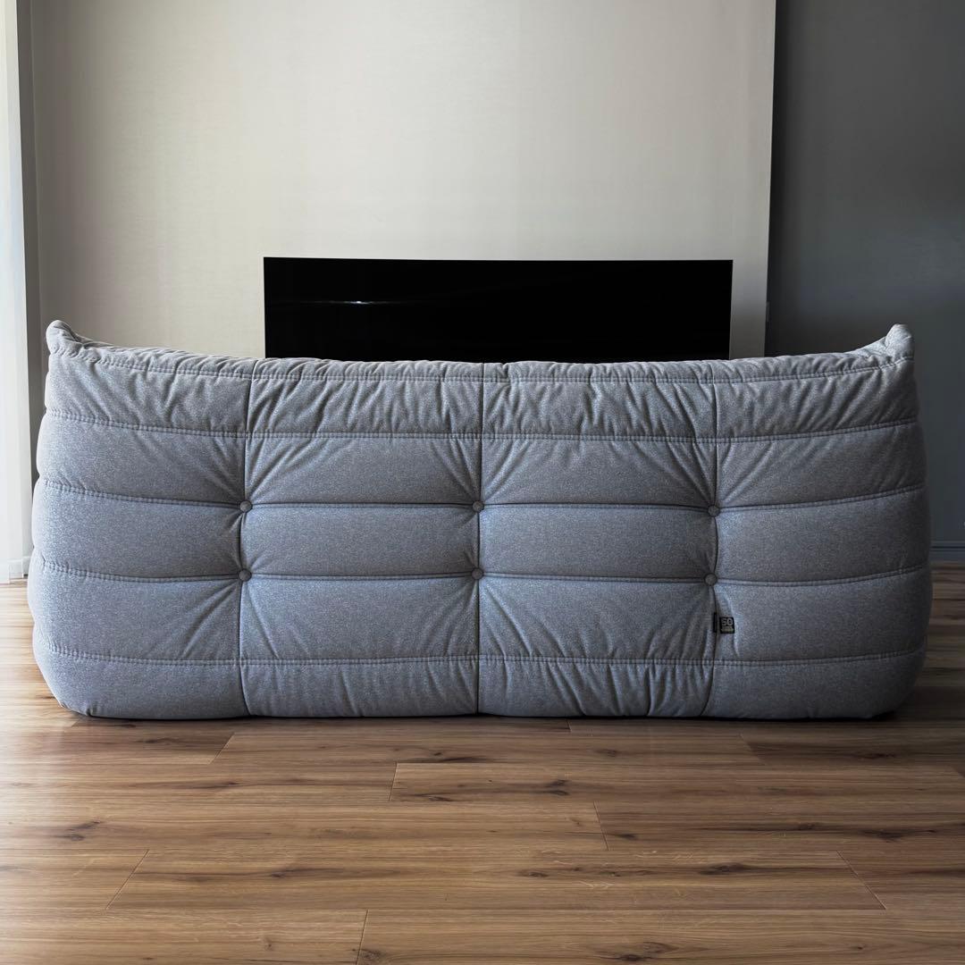 美品 リーンロゼ トーゴ 3P 50周年特別生地【DENDEN】ライトグレー