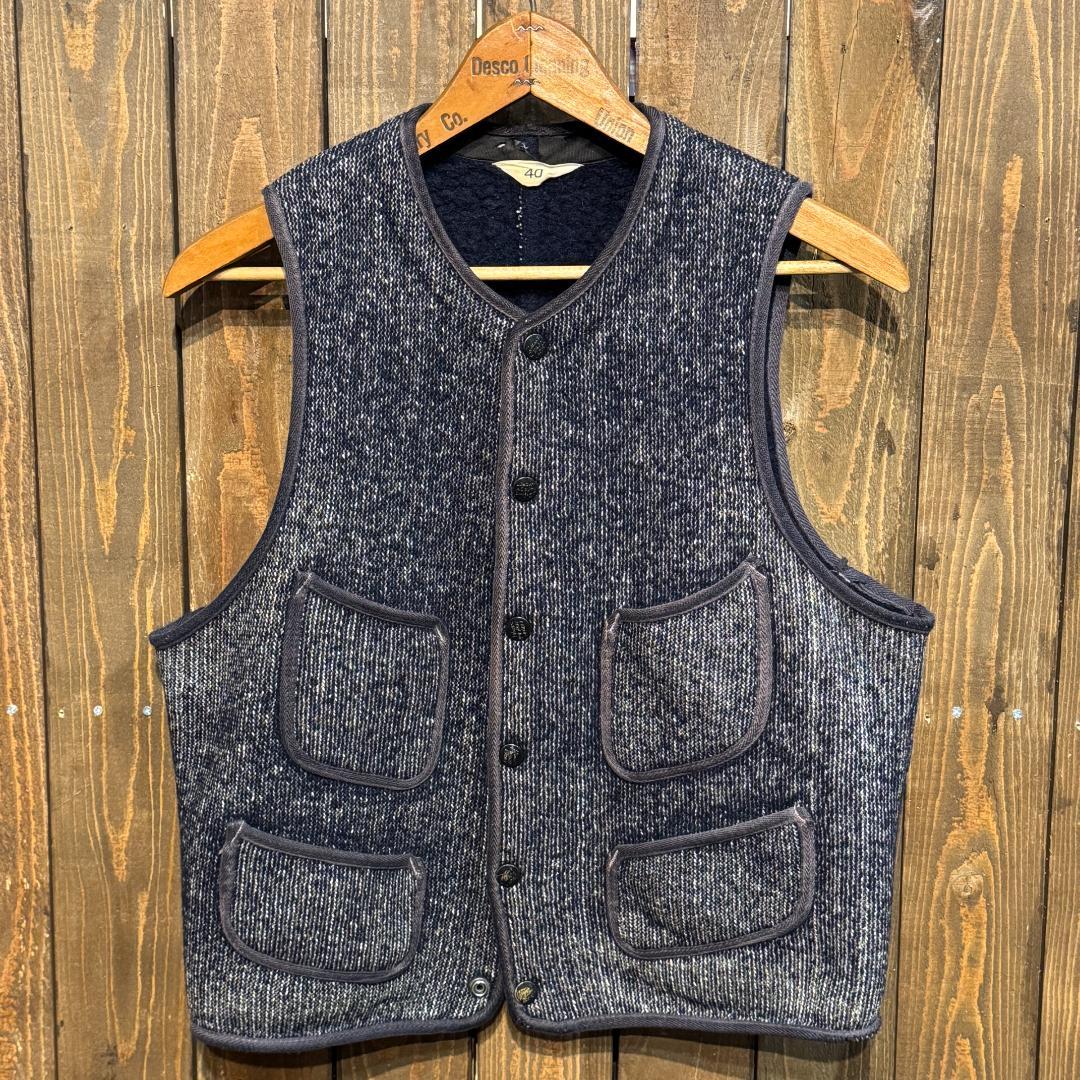 50s ヴィンテージ ブラウンズビーチベスト サイズ40 美品 50年代