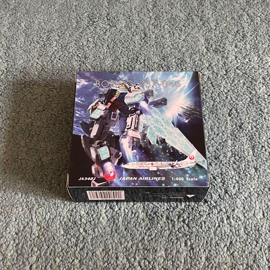 JAL 737-800 ガンダム EXPO JA342J ph 1:400 - メルカリ