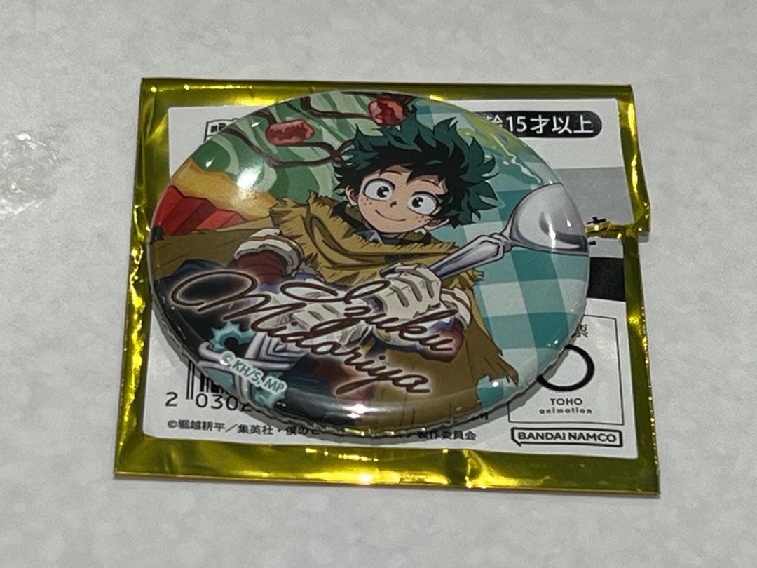 ヒロアカ 第2回雄英高校オープンスクール 緑谷出久 カップケーキ缶