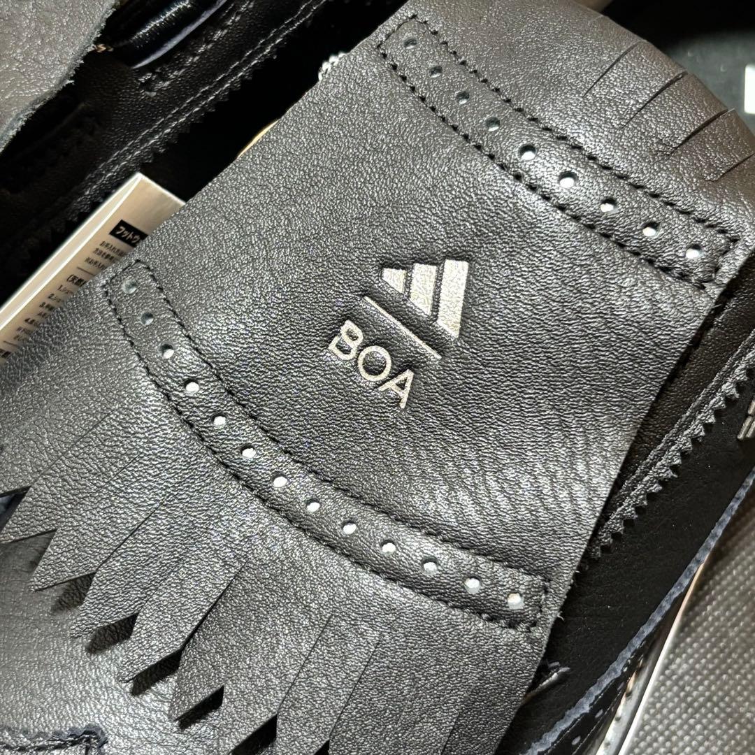 26.5cm adidas Golf MC87 ボア ゴルフシューズ ブラック