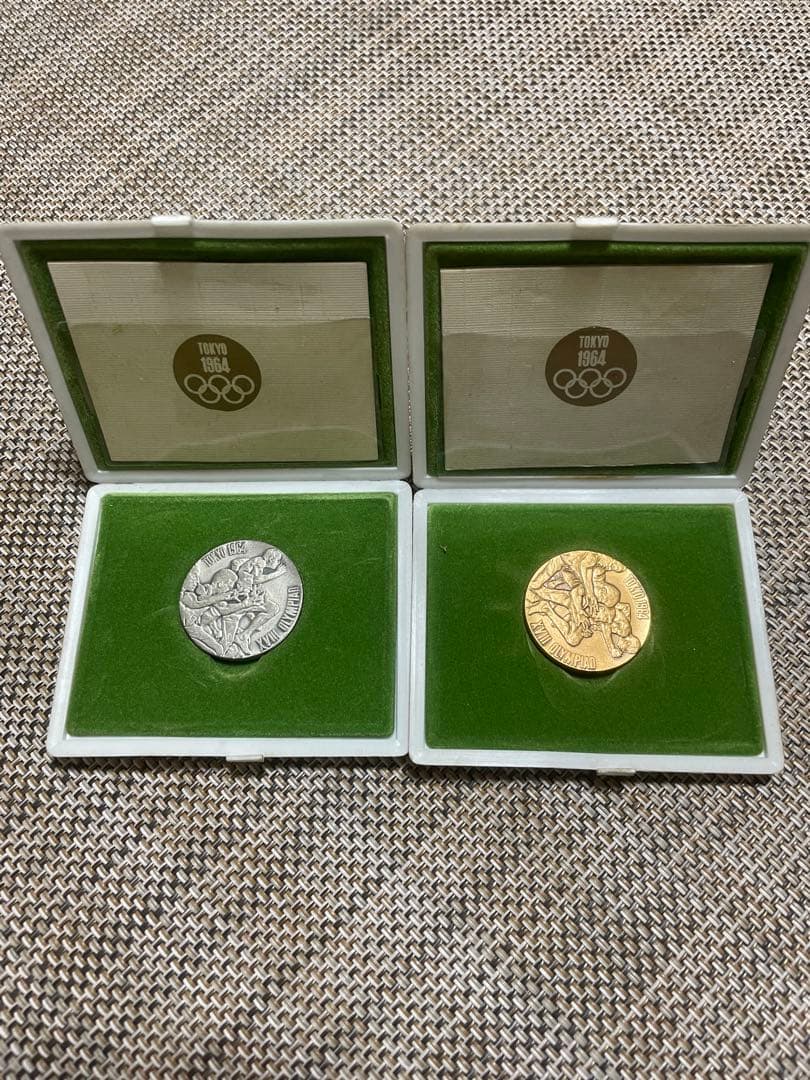1964年東京オリンピック金銀メダルセット 1964年 東京オリンピック 記念メダルセット 金銀銅 3種 大蔵省 造幣局