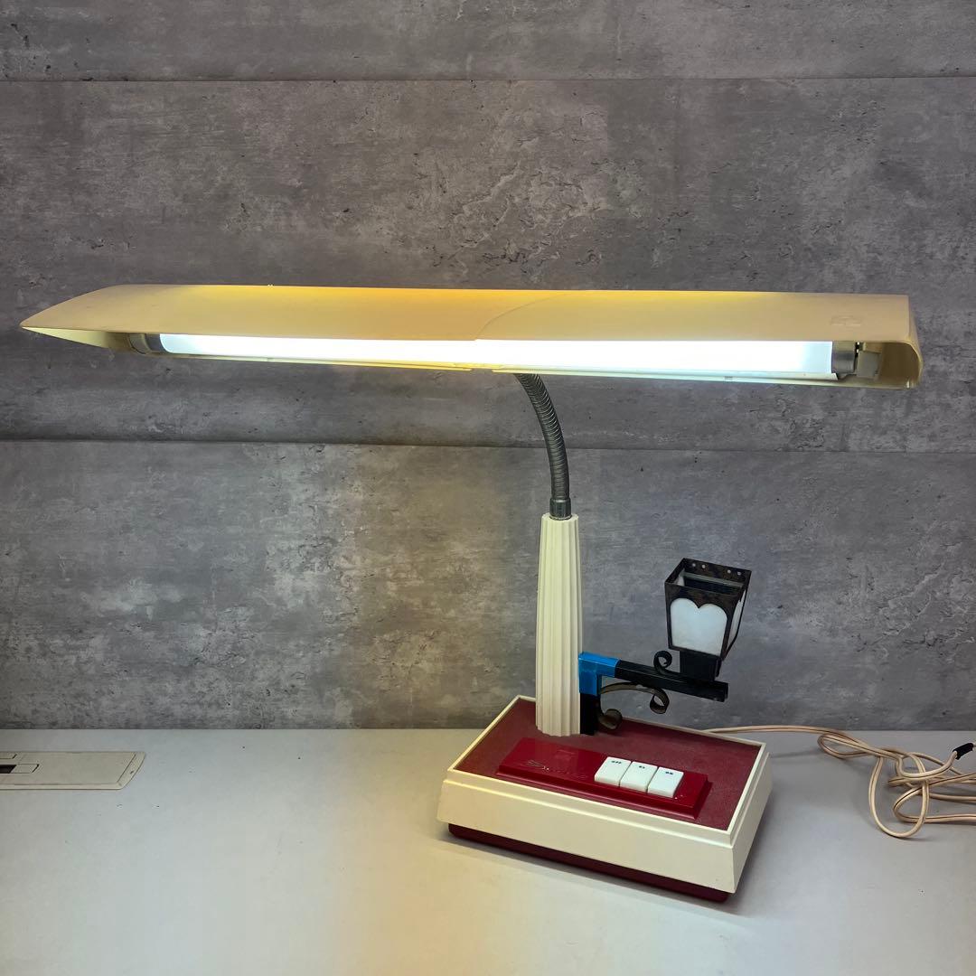 昭和レトロ ナショナル 街灯型蛍光灯 明視スタンド スタンドライト