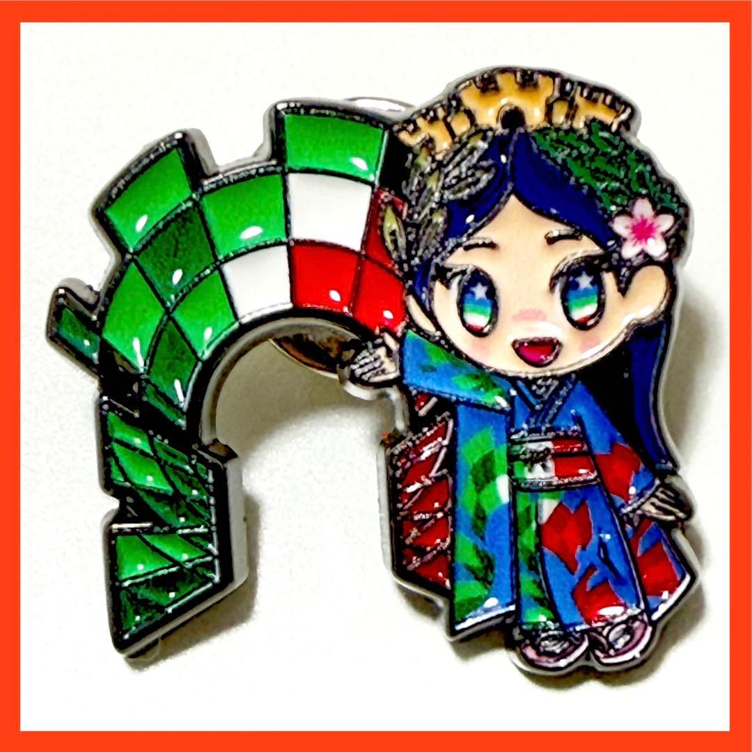 最安】大阪関西万博 エキスポ 2025 イタリア館 ピンバッジ イタリア