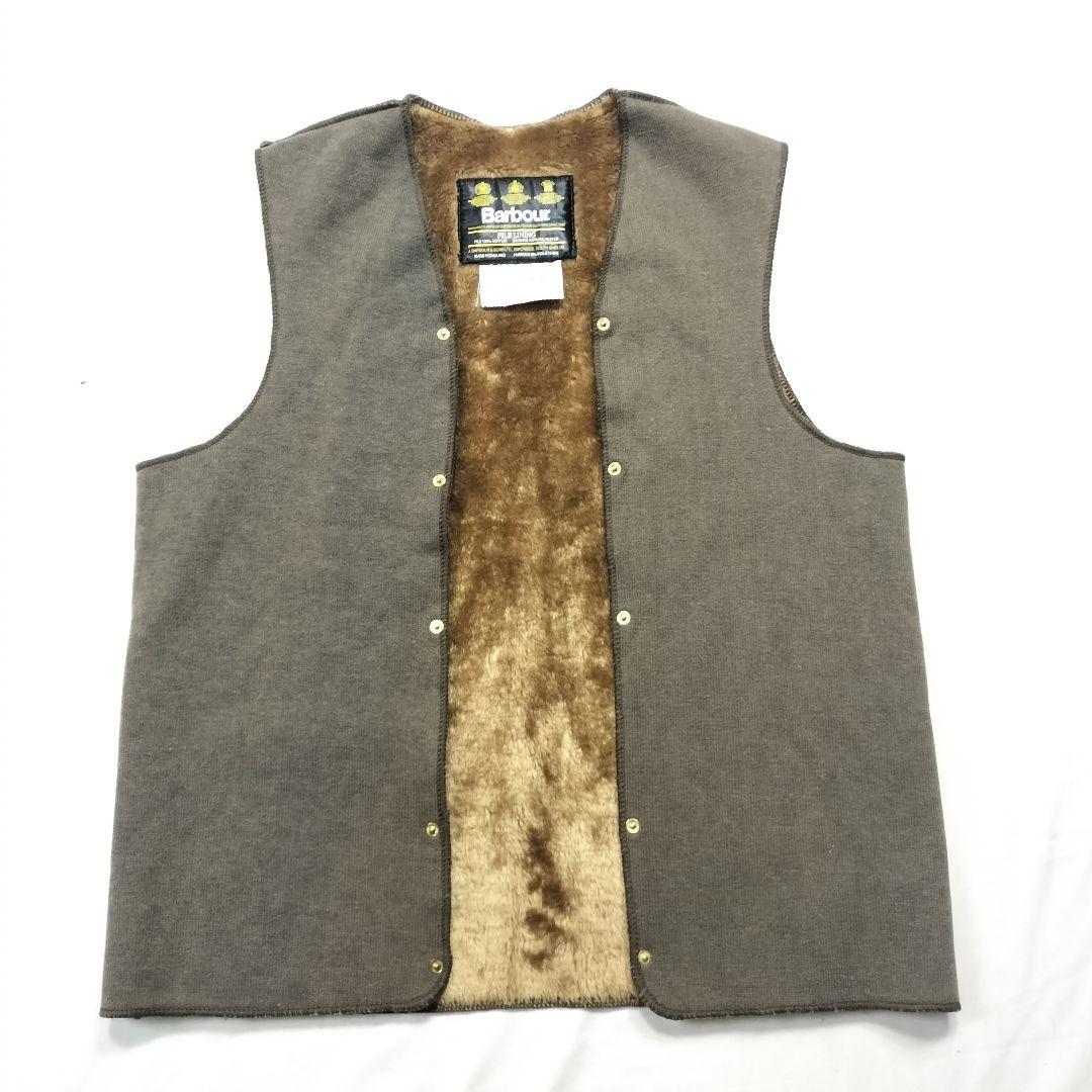 つぶつぶ様 売約90s Barbour バブアー ライナー ベスト - メルカリ
