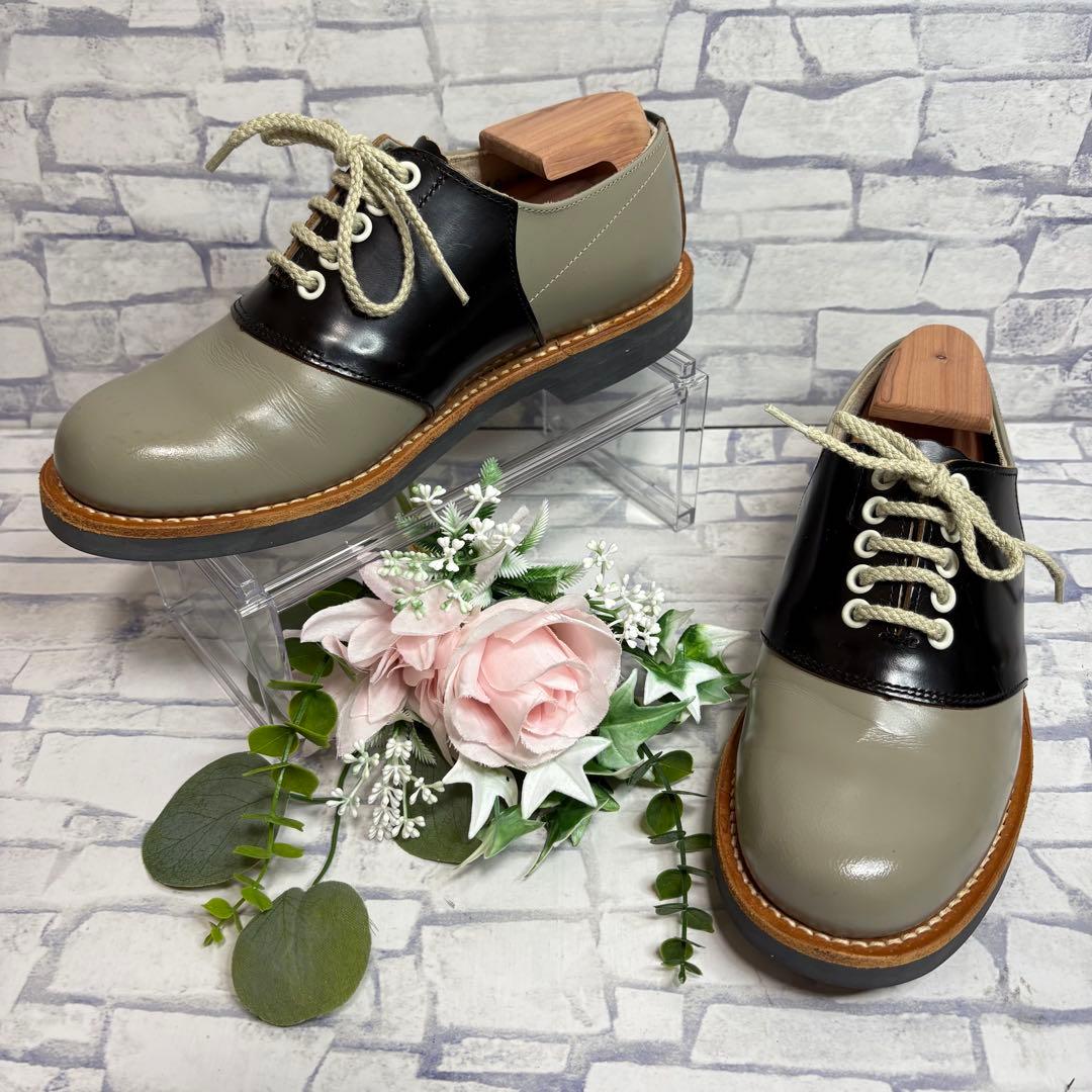 美品ですが REGAL リーガル サドルシューズ バイカラー レザーシューズ REGAL サドルシューズ GLAD HAND×REGAL/グラッドハンド×リーガル