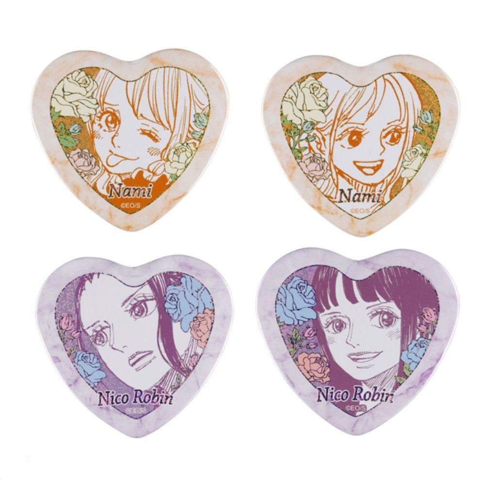 サンジのここがオールブルーだ～！ハート缶バッジコレクション ナミ