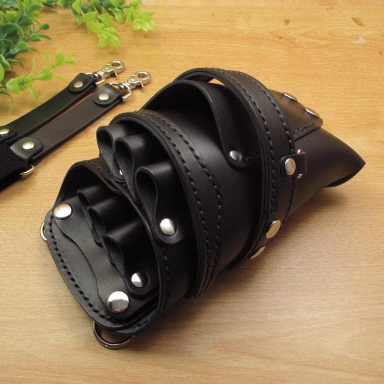 オールブラック 6丁差し 本革シザーケース SCA-61/CKA - メルカリ