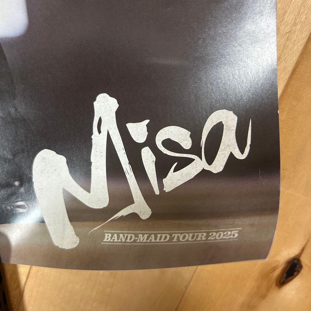 BAND-MAID】 サイン入り MISA ポスター A2サイズ バンドメイド