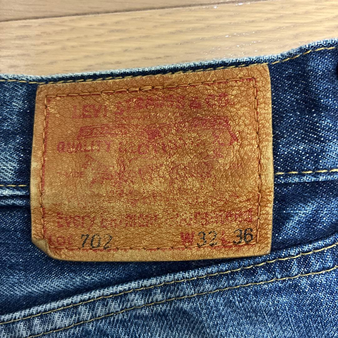 Levi's 702XX シンチバック セルビッチ 赤耳 90s ビッグE 33 - メルカリ