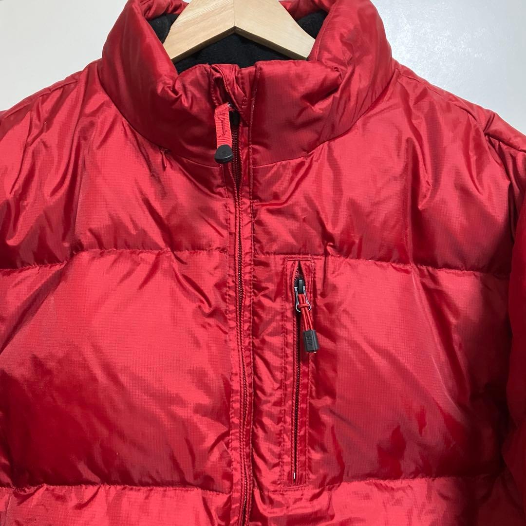 GAP ダウンジャケット164879 Lサイズ RED 裏フリース