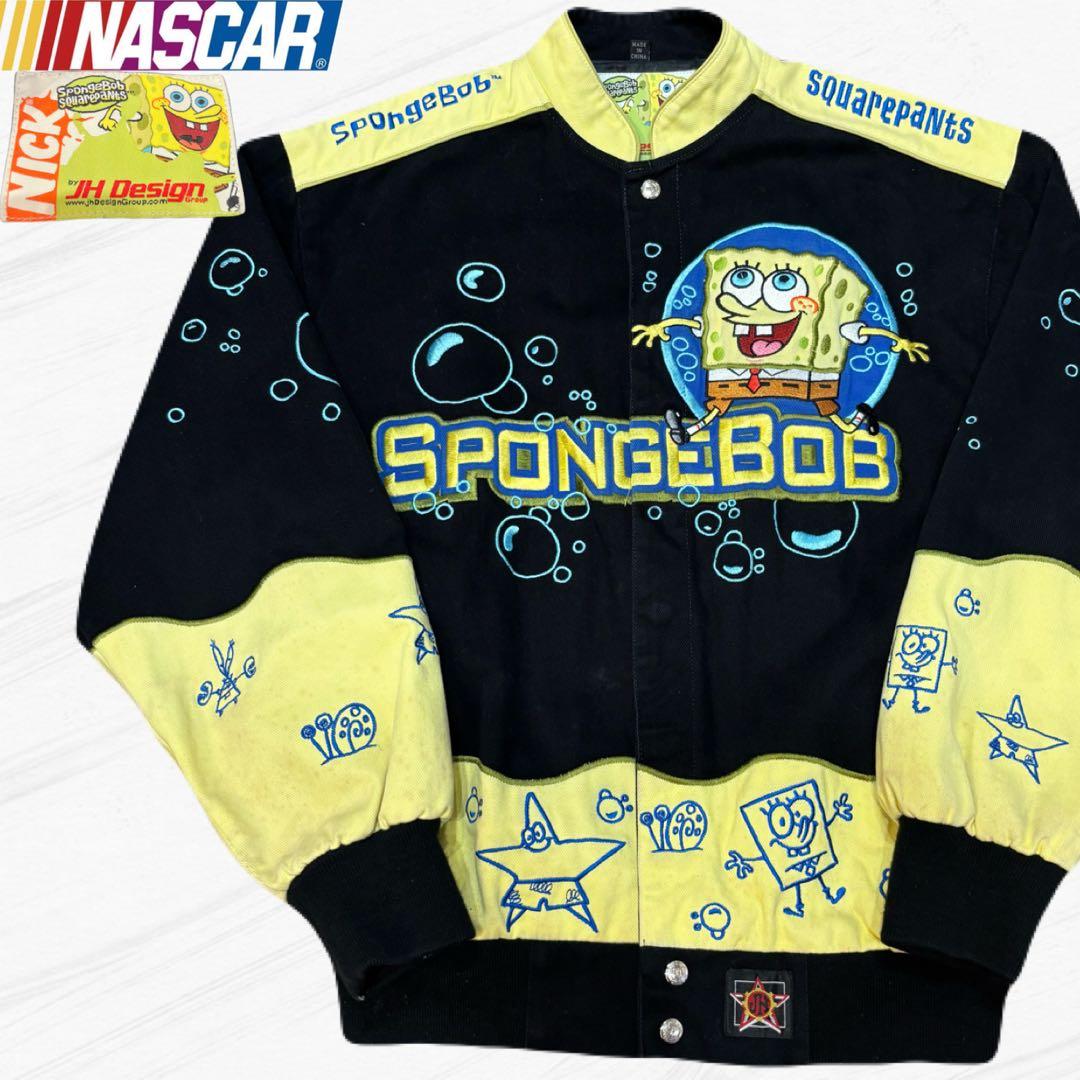 スポンジボブ レーシング ジャケット jh design spongebob - メルカリ