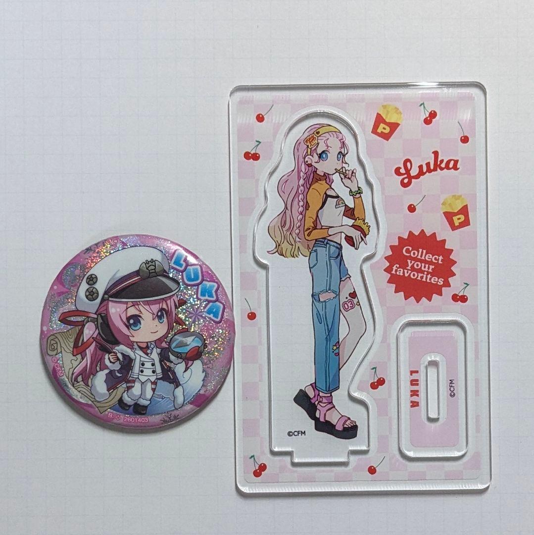 巡音ルカ ルカ姉 アクスタ 缶バッジ - メルカリ