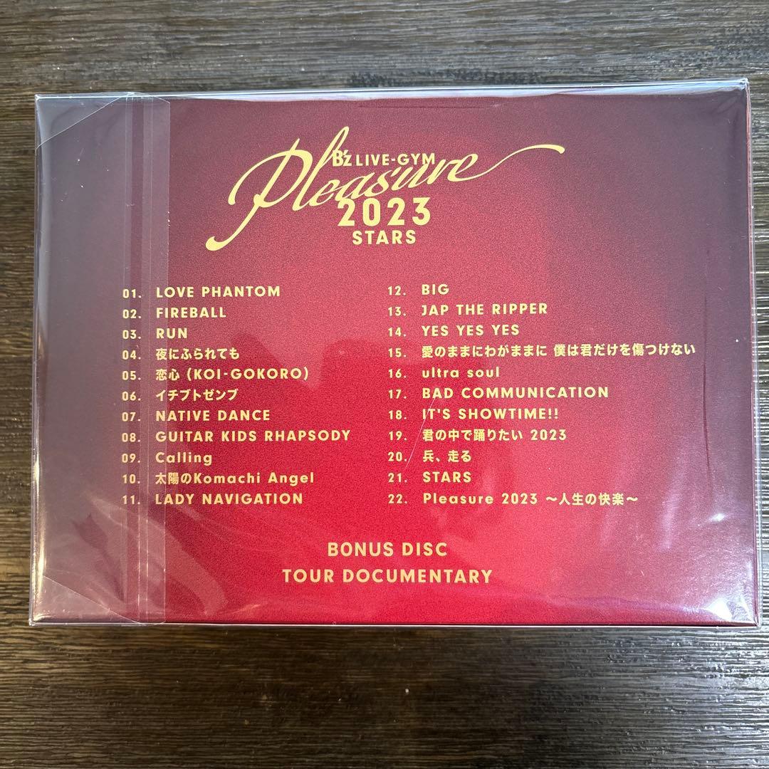 《初回出荷限定盤》B'z/Pleasure 2023-STARS-Blu-ray