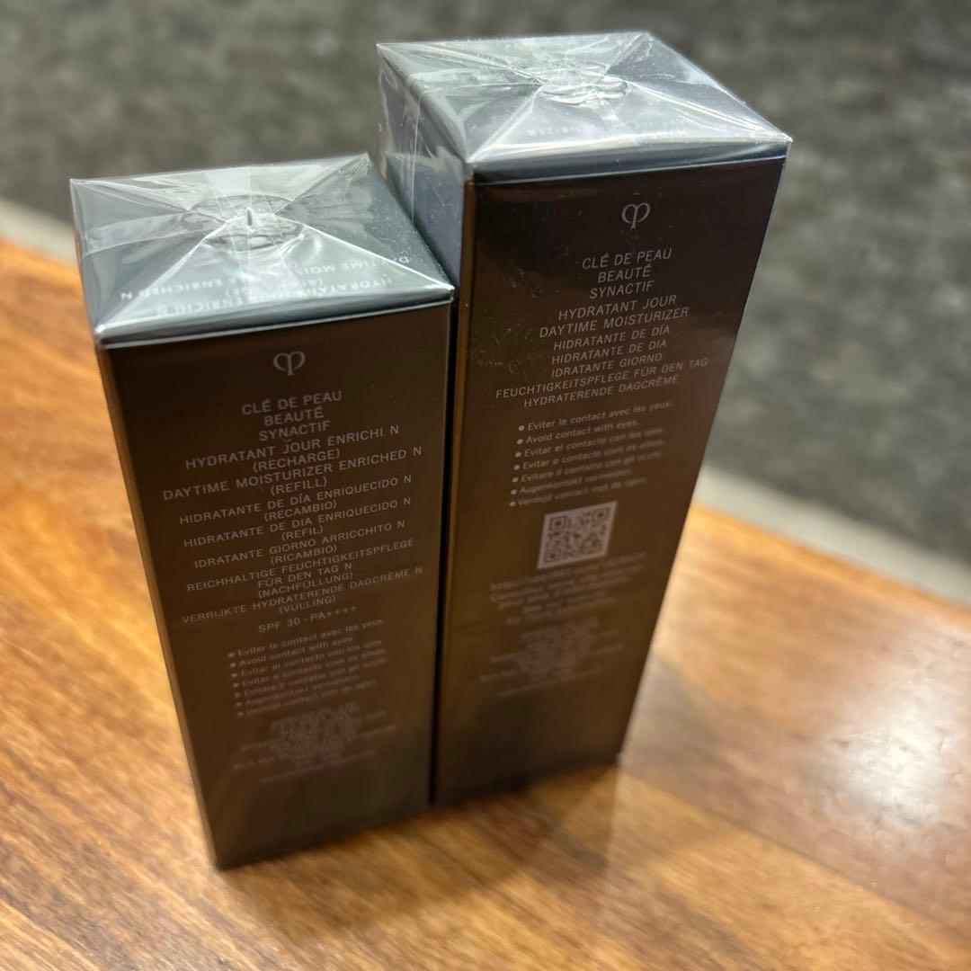 SYNACTIF デイタイムモイスチャライザー 本体レフィルセット