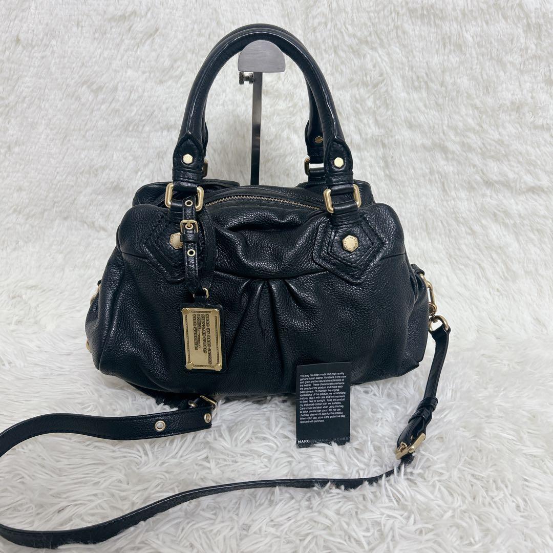 【極美品】MARC JACOBS CLASSIC Q 2WAYBAG MARC by MARC JACOBS CLASSIC Q BAG 2way 黒 - メルカリ