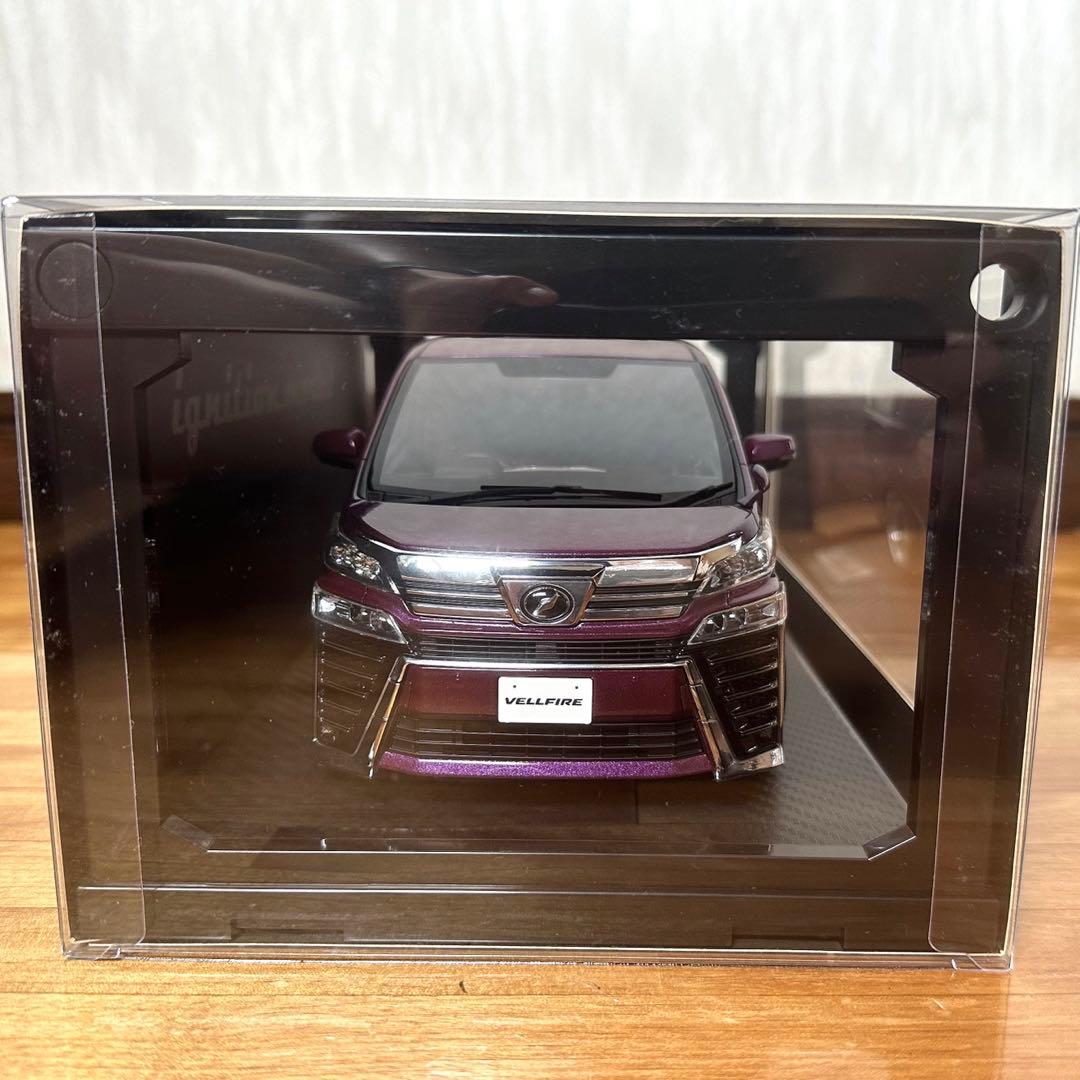 イグニッションモデル ヴェルファイア 30後期 ZG パープル ミニカー