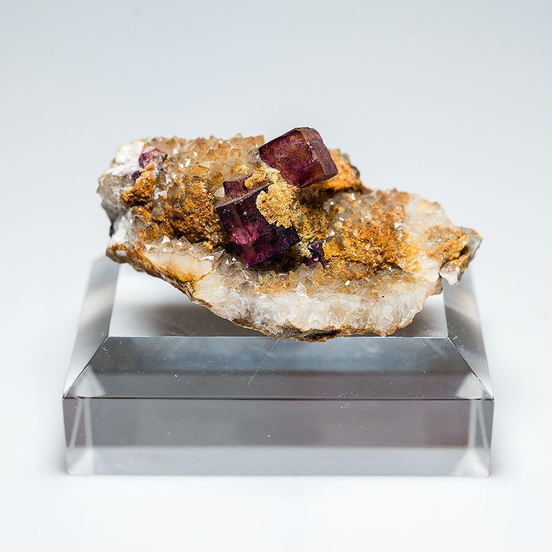 ドイツ フローライト 天然石 原石 鉱物標本 鉱石 蛍石 9863 水晶