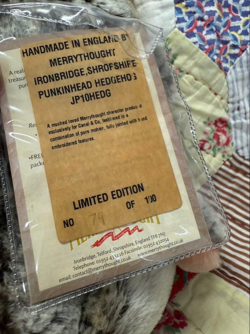 メリーソート社のパンキンヘッドヘッジホック 100体限定の79番 - メルカリ