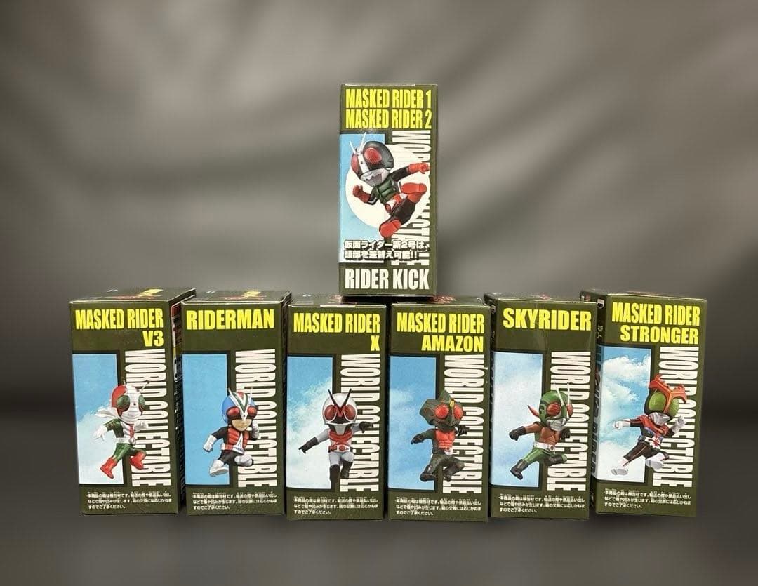 仮面ライダーシリーズ ワールドコレクタブルフィギュア ライダーキック