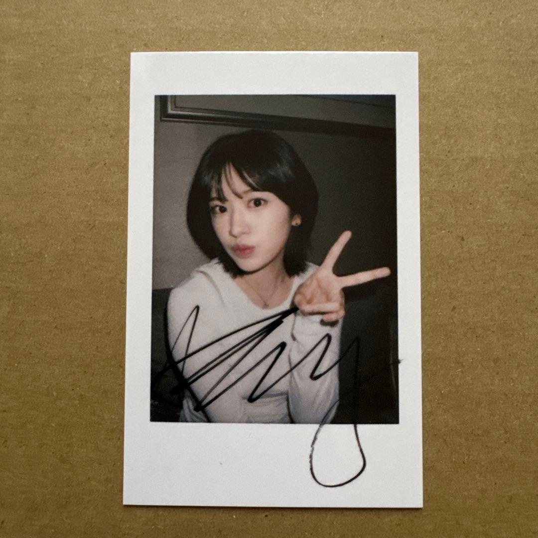 I'VE MINE 1st EP サイン入りポラロイド 中華 トレカ ユジン - メルカリ