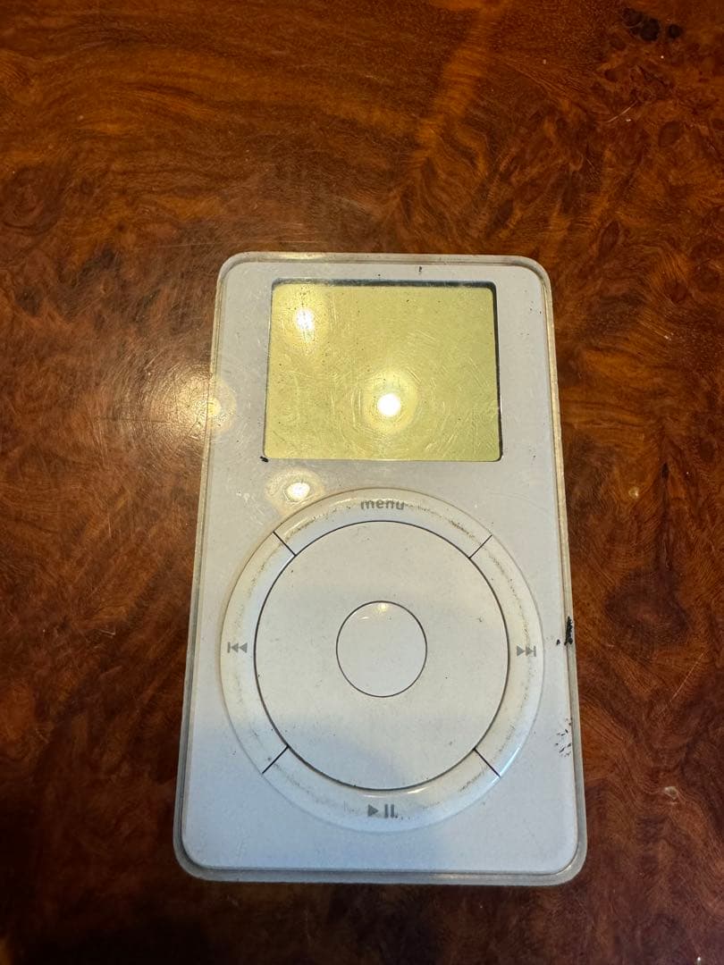 iPod初代本体のみ2001年動作未確認ジャンク - メルカリ