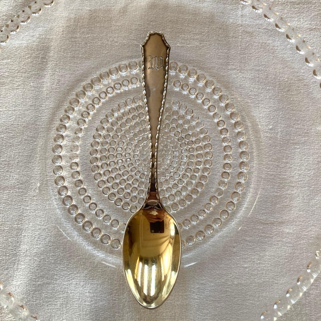 純銀 鍍金 Tiffany スプーンMarquise - メルカリ