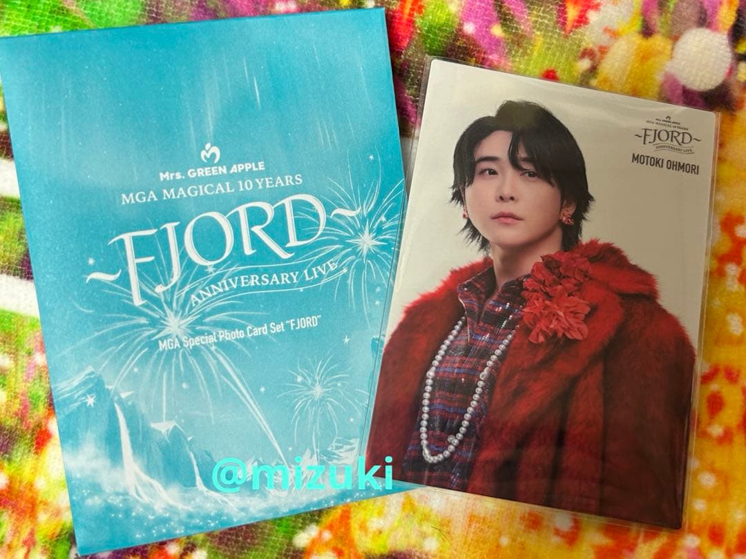 Mrs. GREEN APPLE ミセス フィヨルド フォトカ 29 大森元貴 - メルカリ