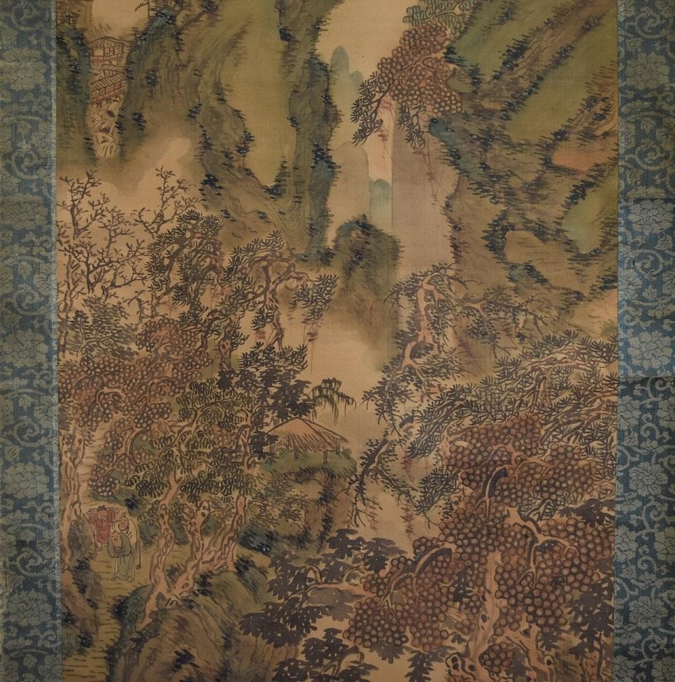 コロナ制圧祈願還元キャンペーン・谷 文晁 軸書、鑑定合箱 - メルカリ