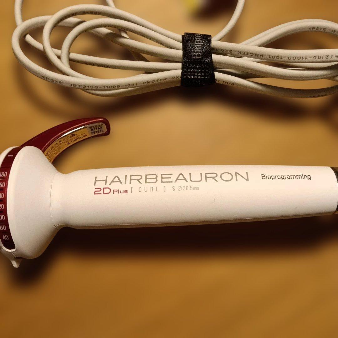 HAIRBEAURON 2D Plus カールヘアアイロン 26.5mm 美品