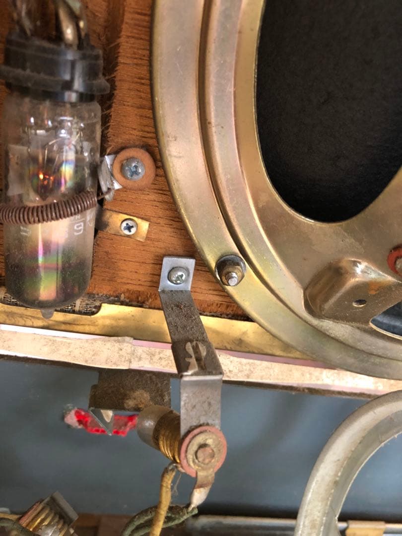 ナショナル 真空管ラジオ 当時物 年代物通電のみ(J66) - メルカリ