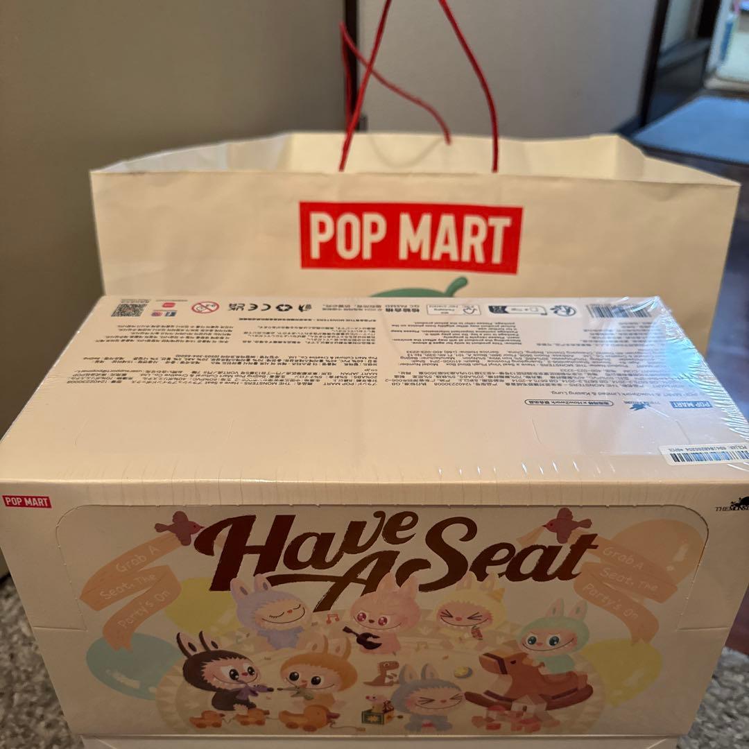 Labubu Have a Seat 1アソートボックス POP MART（ポップマート） 【正規品・即発送】 THE MONSTERS Have a