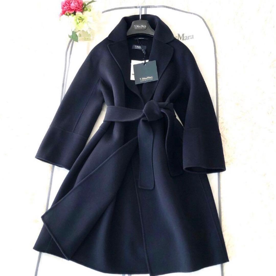 新品タグ付き‼️【マックスマーラ】40クチートアマーノ ラップコート