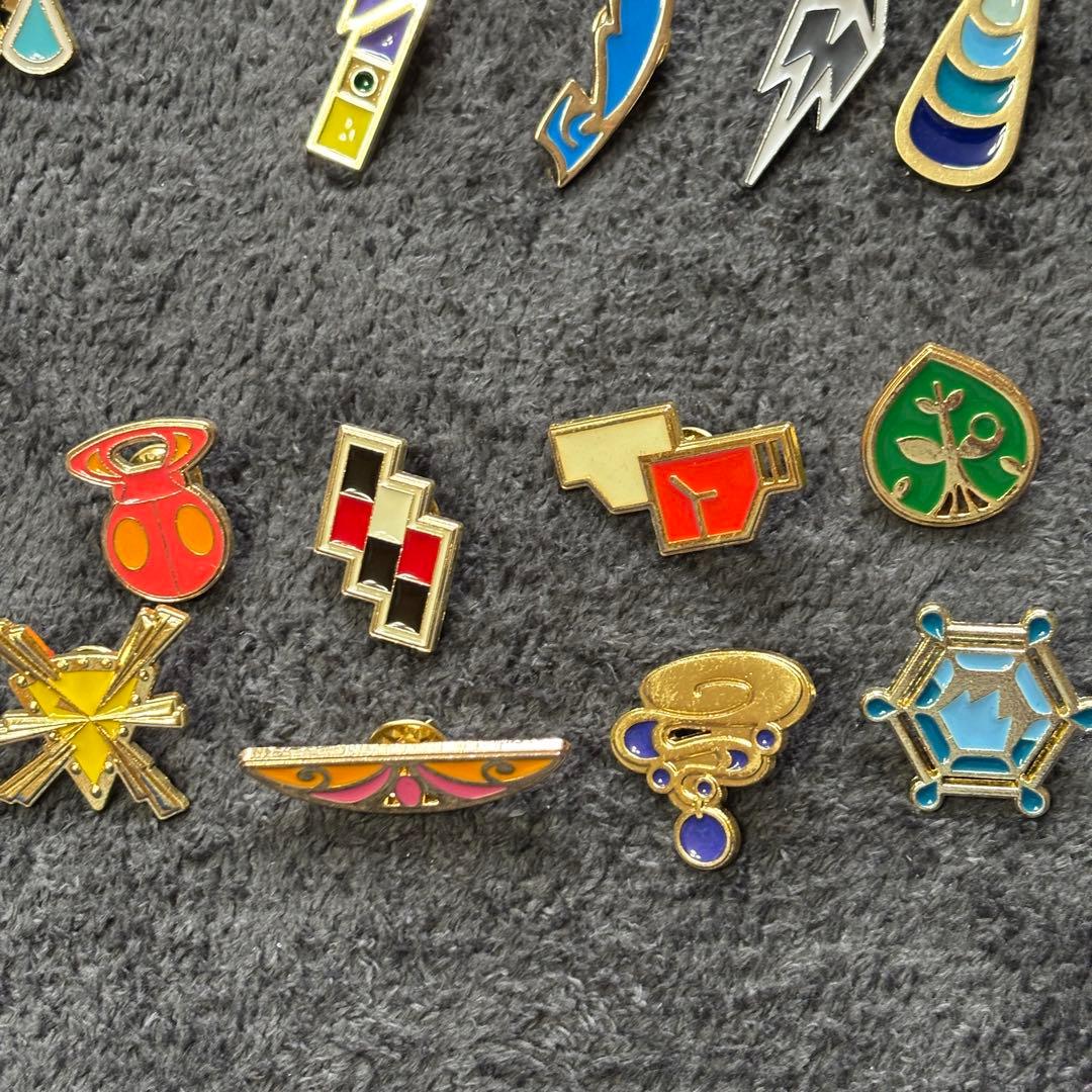 ポケモン ジムバッジ カントー地方〜カロス地方 58個セット - メルカリ