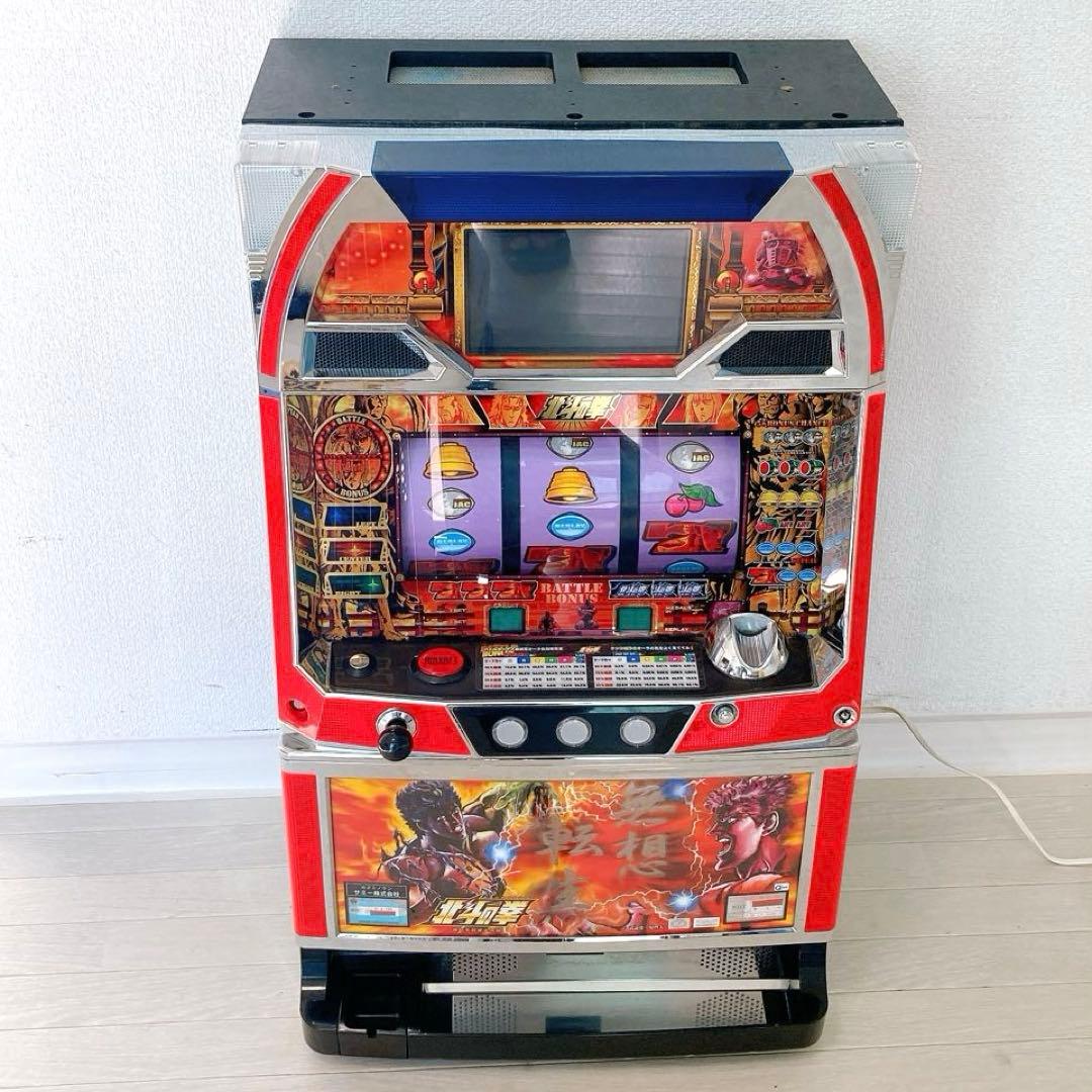 パチスロ 北斗の拳 初代 夢想転生 4号機 サミー 実機 コイン付き 懐し