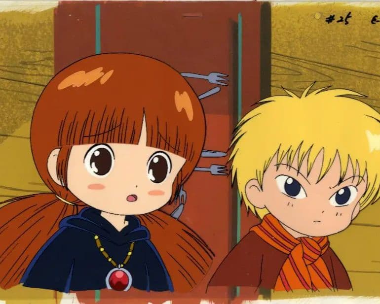 魔法陣グルグル #25 ククリ ニケ セル画 一揃い - メルカリ